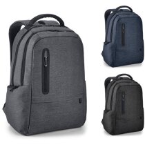 Mochila Boston con puerto USB para portátil 17