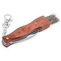 Navaja personalizada Gunter de bolsillo con mosquetón y pincel