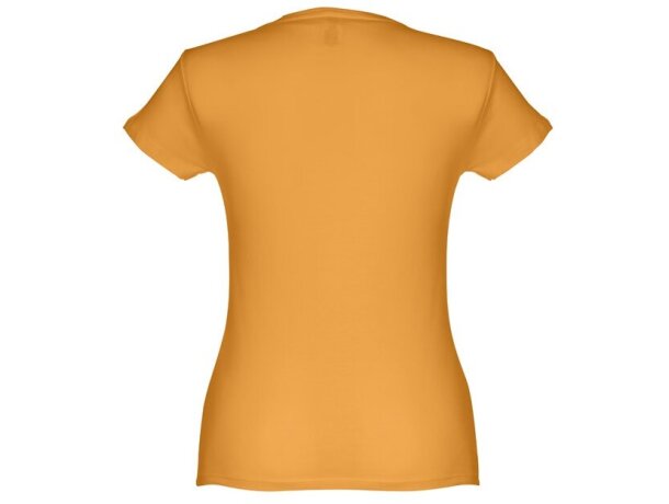 Camisetas manga corta corte entallado de algodón 150 g/m2 Thc Sofia Amarillo oscuro detalle 52