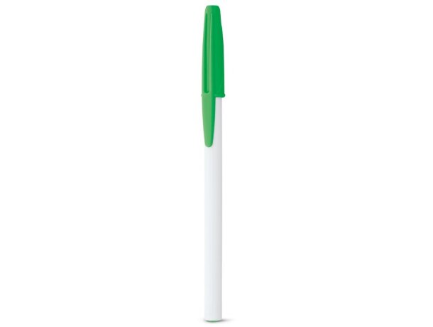 Bolígrafo Corvina ligero con tapa en color Verde detalle 3