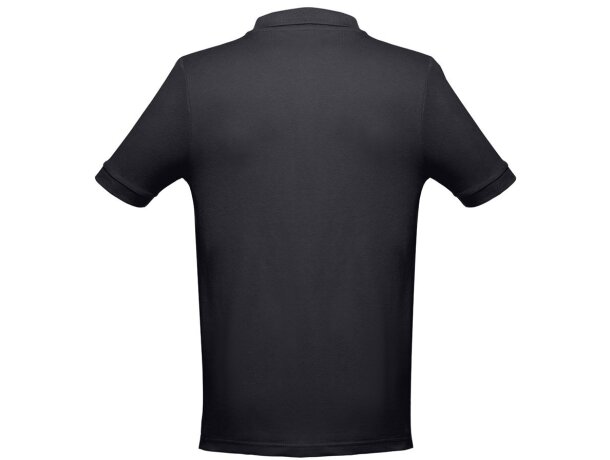 Polo Adam II de algodón 195 g/m² para hombre Negro detalle 12