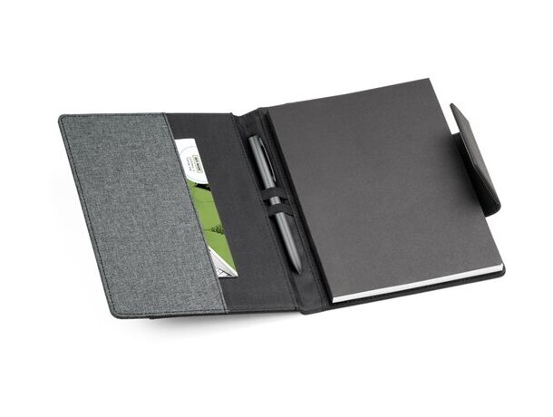 Bloc Russel de notas con funda A5 gris