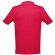 Polo Adam de algodón piqué cardado con cuello canalé Rojo detalle 81