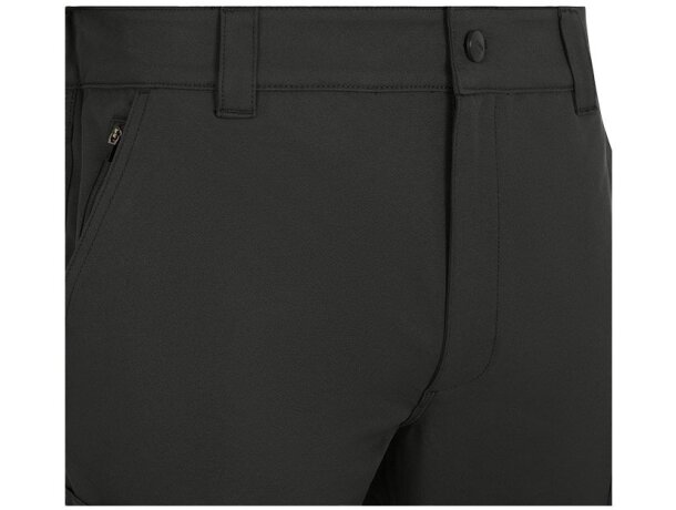 Pantalones nymphs de sarga elastica multiestiramiento 8 bolsillos Verde militar detalle 19