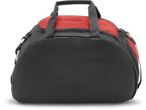 Bolsa de deporte con bandolera ajustable de poliéster 600D Hi!dea Fit Rojo detalle 2