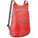 Mochila Barcelona plegable con bolsillo frontal personalizada rojo