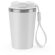 Vaso térmico Spitz de acero inoxidable reciclado con acabado mate Blanco
