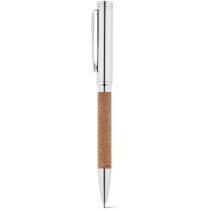 Bolígrafo Cork de corcho y metal con caja