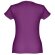 Camisetas manga corta corte entallado de algodón 150 g/m2 Thc Sofia Morado detalle 40