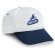 Gorra en poliester sencilla con visera color azul marino