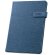 Agenda diaria Andresen B5 rPET reciclado con cierre elástico azul Agenda Andresen B5 en rPET AZUL