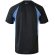 Camiseta técnica ojo de pájaro bicolor VL Slayer Negro/Azul claro detalle 17