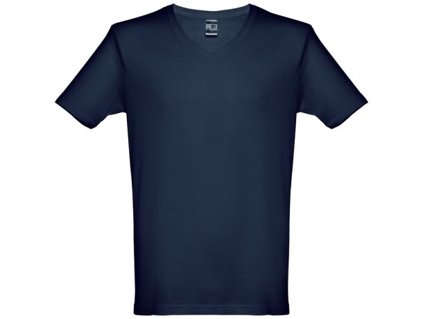 Camisetas manga corta poliéster unisex 150 g/m2 Thc Azul detalle 17