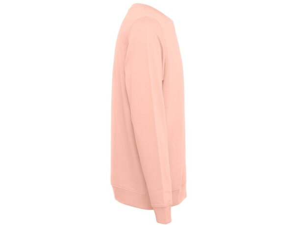 Sudadera unisex Colombo de algodón y poliéster, 240 g/m² Salmón detalle 12