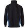 Sudadera de rizo bicolor Svarog cuello alto media cremallera Negro/Azul claro detalle 26