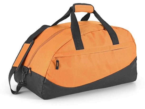 Bolsa de deporte con base semirrígida grabada naranja Bolsa de deporte con base semirrígida grabada naranja
