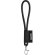 Lanyard nautic short de poliamida con mosquetón de 9 mm detalle 1