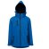 Chaqueta softshell infantil Zagreb Kids con capucha desmontable Azul royal detalle 11