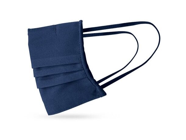 Grance. mascarilla textil reutilizable azul