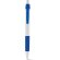 Bolígrafo con grip y clip en color azul