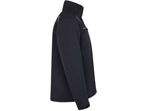 Chaqueta acolchada VL Nyx reciclada repelente al agua unisex Gris detalle 13