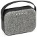 Altavoz Teds portátil con micrófono gris