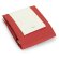 Bolsa plegable de non woven en varios colores roja