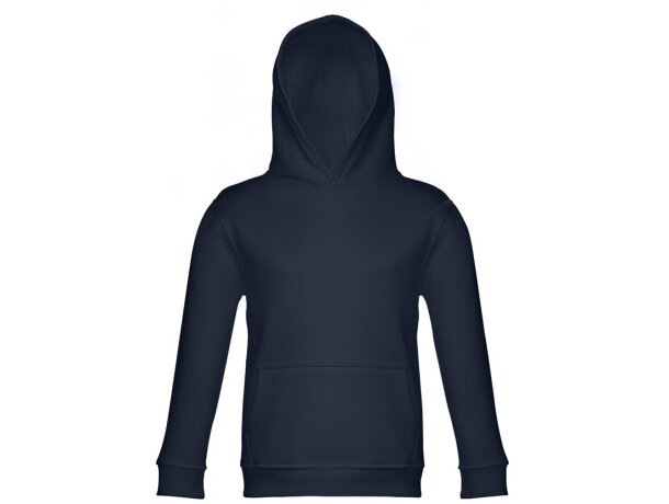 Sudadera Phoenix Kids con capucha para niños, algodón y poliéster Azul marino detalle 14