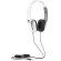 Auriculares plegables modernos blanco