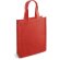Bolsa reutilizable con asas de 30 cm roja barata