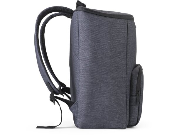 Mochila térmica bicolor nylon Hi!dea Boston Cooler Azul detalle 5