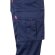 Pantalón elástico bicolor fides con seis bolsillos funcionales Azul marino/Naranja detalle 57
