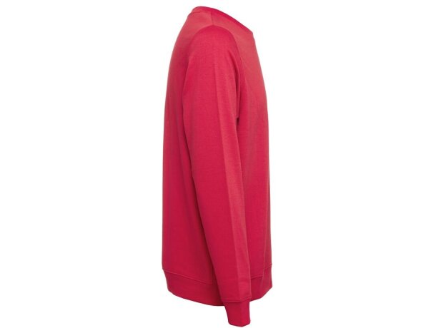 Sudadera unisex Colombo de algodón y poliéster, 240 g/m² Rojo detalle 26