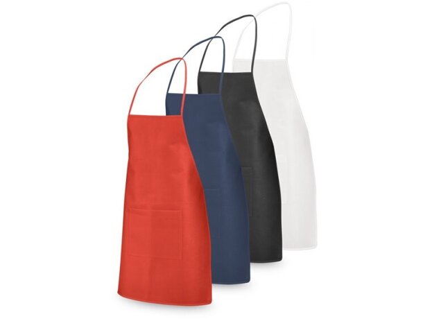 Delantal de regalo en non woven de colores
