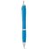 Bolígrafo en ABS con tratamiento anti bacterias MANZONI azul claro