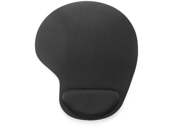 Alfombrilla de ratón ergonómica Norbert con soporte para muñeca Negro detalle 2