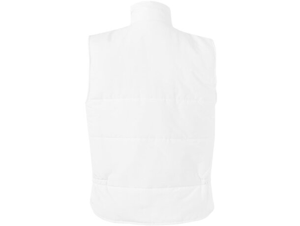 Chaleco acolchado multibolsillos Vl Mefitis poliéster 220 g/m² Blanco detalle 22