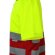 Polo bicolor alta visibilidad Cupid manga corta reflectante Rojo/Amarillo detalle 36