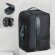 Mochila portátil publicitaria 1680D azul modular 2 en 1 convertible