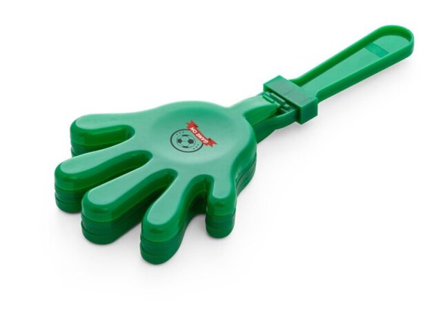 Aplaudidores Clappy con forma de mano Verde detalle 4