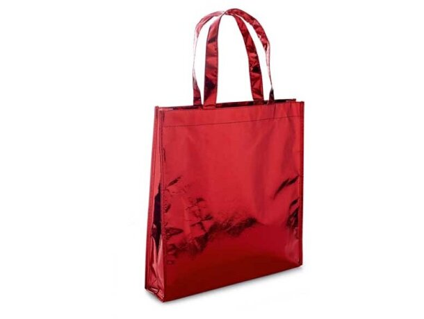 Bolso Sawgrass laminado no tejido rojo