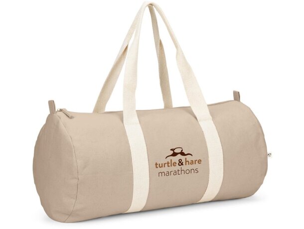 Bolsa de deporte Saint Sport de algodón y poliéster reciclados Natural detalle 7