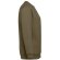 Sudadera Delta unisex de algodón y poliéster con interior cardado Verde militar detalle 15