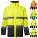 Parka bicolor themis large alta visibilidad reflectante detalle 1