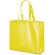 Bolsa non woven laminado personalizada amarilla