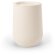 Vaso de viaje Adlington de PP con doble pared y aislante de aire Blanco pastel