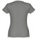 Camisetas manga corta corte entallado de algodón 150 g/m2 Thc Sofia Gris detalle 61