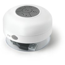 Altavoz bluetooth para ducha negra Altavoz bluetooth para ducha negra
