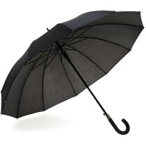 Paraguas de 12 varillas negro