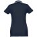 Polo slim fit Rome women bicolor algodón 210 g/m² manga corta Azul marino detalle 6